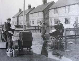Evacuation of Cloot Drove