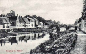 AOS P 1544 DEEPING ST JAMES OVER RIVER TO BRIDGE STREET 1906