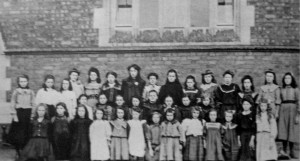 AOS P 1529 postland road school 1907 crowland