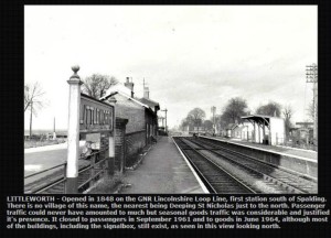 AOS P 1562 littleworth station deeping st nicholas