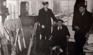 AOS P 1611 inside gedney signal box 1959