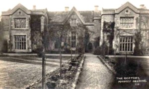 AOS P 1836 MARKET DEEPING THE RECTORY 1910