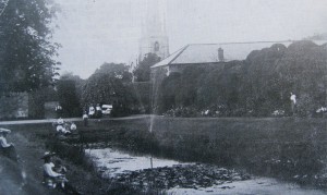 AOS P 1678 ayscoughfee gardens and lake 1900s