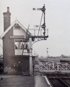 AOS P 1732 holbeach station signal box