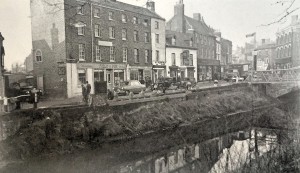 Welland High Bridge top of london rd 1950s
