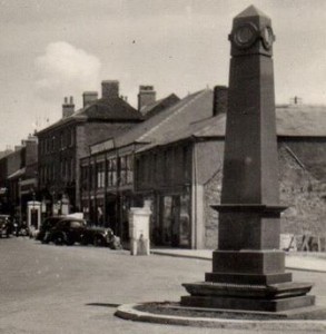 AOS P 3392 1950's War Memorial Long Sutton