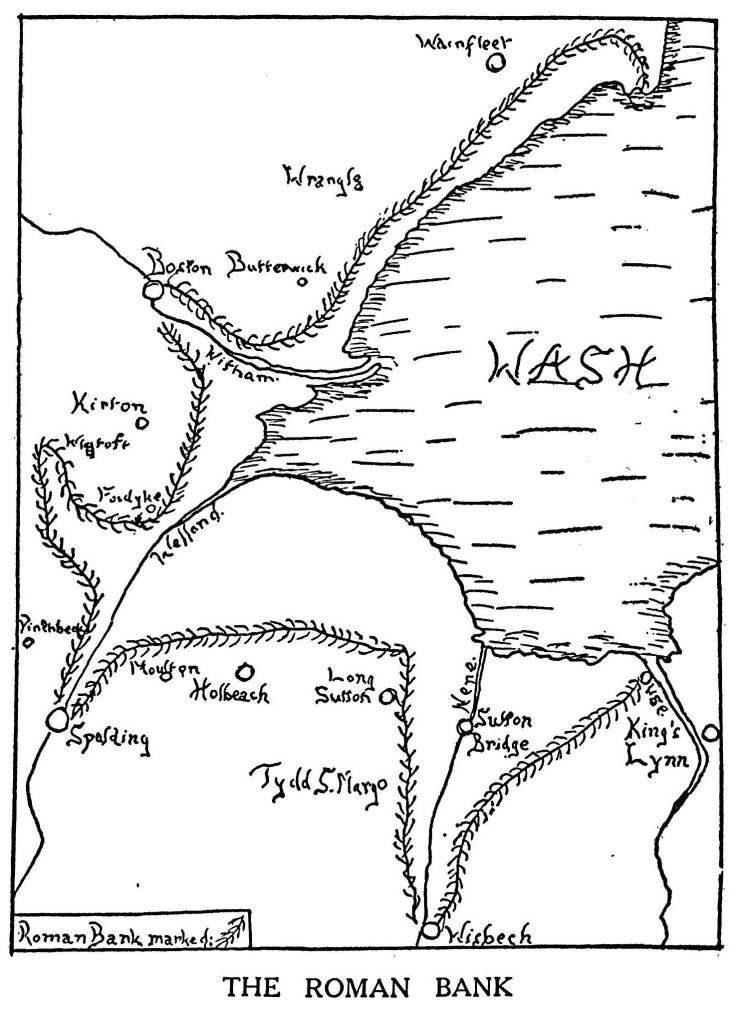 Map of Roman bank