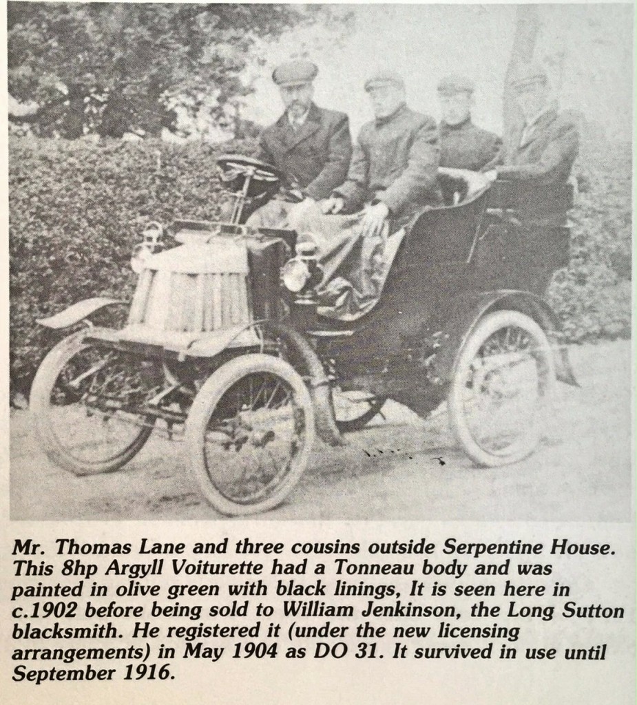 Thomas Lane Argyll Voiturette